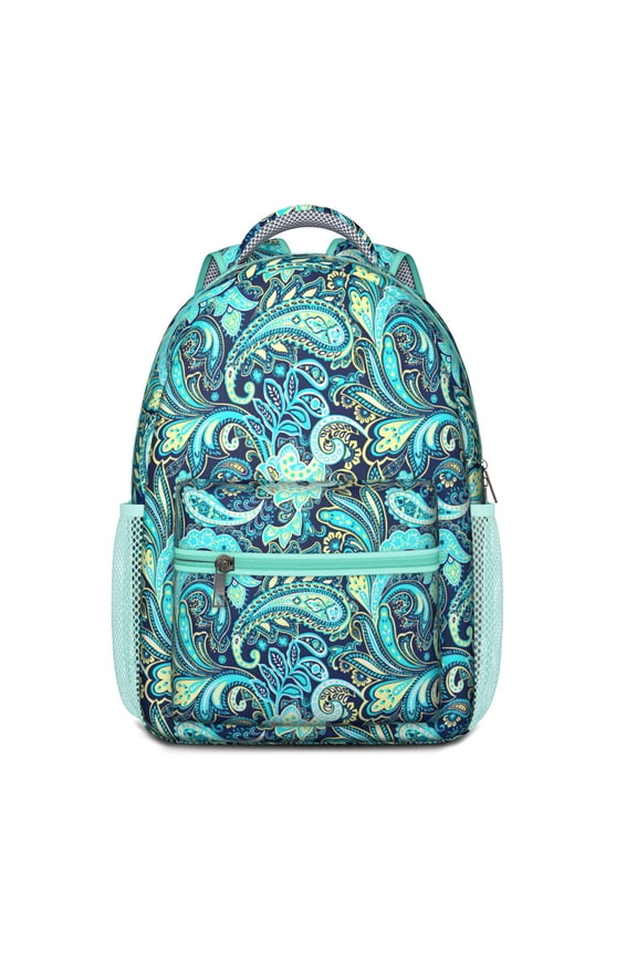 Retro Hippie Style School Backpack - Waterproof & Breathable for Commuters