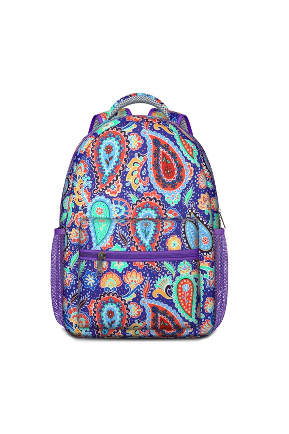 Retro Hippie Style Waterproof Bookbag - Breathable & Spacious for Travel
