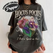 MYGASS Retro Hocus Pocus Shirt, I Put A Spell On You T-shirt , Sanderson Sisters Disney Halloween 2025 Tee