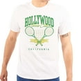 thumbnail image 1 of Retro Hollywood Tennis Club Poster Men's Graphic T Shirt Tees Brisco Brands S, 1 of 6