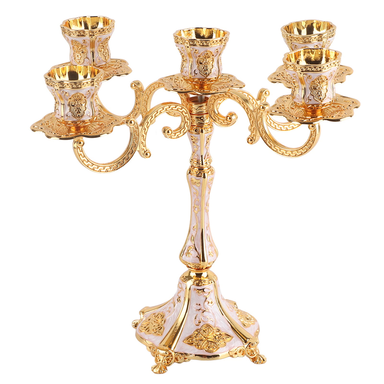 Table Candlesticks Candelabra Home Party Wedding Dining 5-Arm