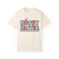 thumbnail image 1 of Retro Hoppy Easter Bunny Comfort Colors Women's Shirt, 1 of 4
