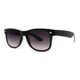 thumbnail image 1 of Retro Horn Rim Bi-focal Reading Sunglasses [Bifocal] Black Smoke +1.0, 1 of 4