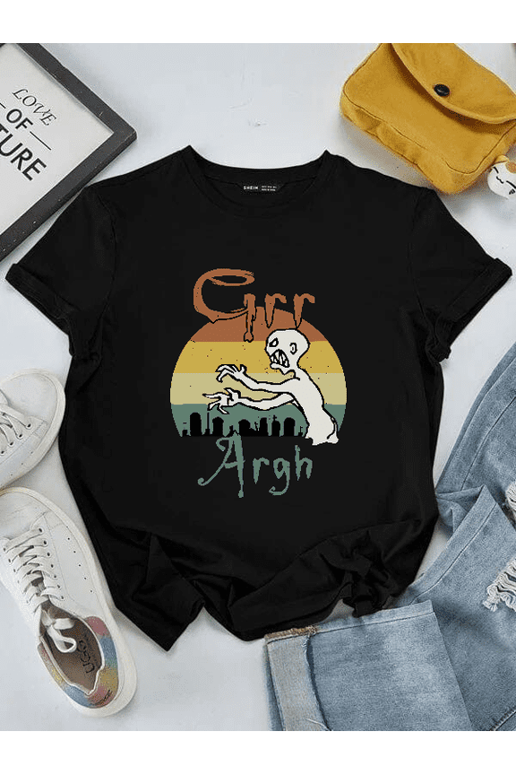 Retro Horror Buffy the Vampire Slayer Grr Argh Funny Gift Art Unisex T-Shirt V16592 ,up to size 5XL
