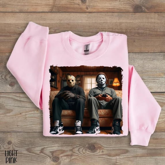 Retro Horror Movie Sweatshirt, Funny Halloween Sweatshirt, Scary Movie Fan Gift