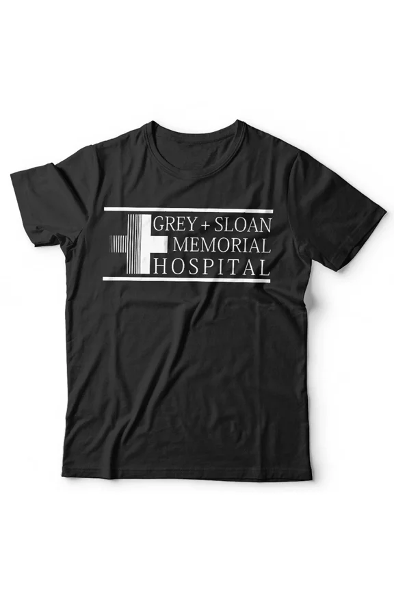 Retro Hospital Drama Inspired TV Parody Med School Humor Unisex T-Shirt, up to size 5XL