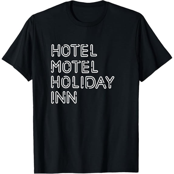 Holdiday Inn Retro Hotel And Motel Holiday T-Shirt - Walmart.com