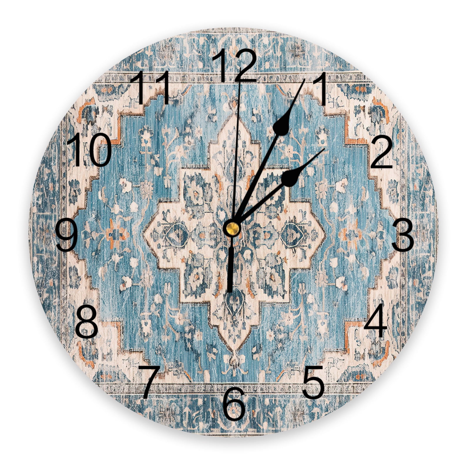 Retro House Mysterious Witch Magic Array Wall Clocks Silent Home Cafe ...