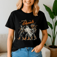 thumbnail image 1 of Retro Howdy Ghouls TShirt, Skeleton Cowboy, Western Rodeo Halloween, Halloween Shirt, Happy Halloween, 1 of 5