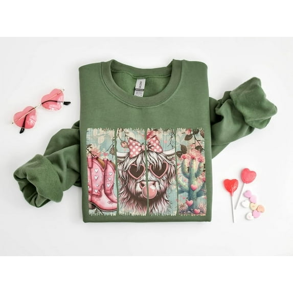 Retro Howdy Valentine Shirt, Wild Western Cowboy Valentine Sweatshirt, Western Valentine Shirt, Howdy Valentine Horse, Valentine's Day Gift