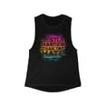 thumbnail image 1 of Retro Hustle Harder Than You Hate Womens Muscle Tank, 1 of 2