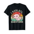 thumbnail image 1 of Retro I Axolotl Questions Cute Axolotl T-Shirt, 1 of 5