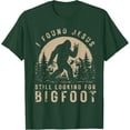 thumbnail image 1 of Retro I Found Jesus Still Looking Bigfoot T-Shirt, 1 of 2