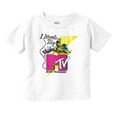 thumbnail image 1 of Retro I Want My MTV Logo Moon Man Toddler Boy Girl T Shirt Infant Toddler Brisco Brands 6M, 1 of 6