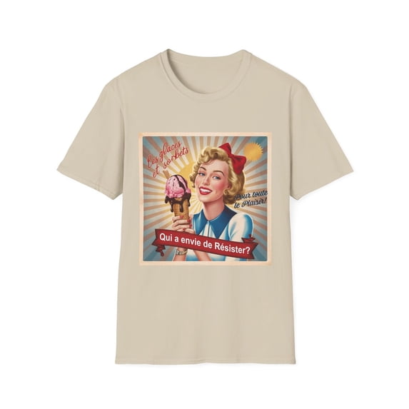 Summer Olouring In Retro Ice Cream Lover Nostalgic Summer Shirt - Walmart.com