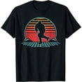 thumbnail image 1 of Retro Ice Hockey Player 80s Style Gift T-Shirt, 1 of 4