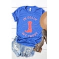 thumbnail image 1 of Retro In Dolly We Trust Boot Graphic Tee T-Shirt PLUS, 1 of 8