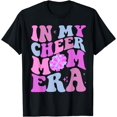 thumbnail image 1 of Retro In My Cheer Mom Era Cheerleader Mama Funny Football T-Shirt, 1 of 3