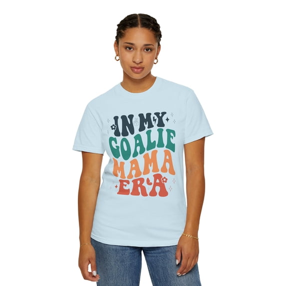 Retro In My Goalie Mama Era Comfort Colors Women's Shirt