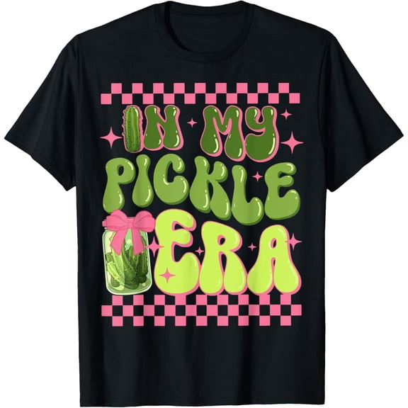 Retro In My Pickle Era Retro Women Girls Teens T-Shirt