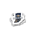 thumbnail image 1 of Retro Indiana Waterproof Sticker, 1 of 1