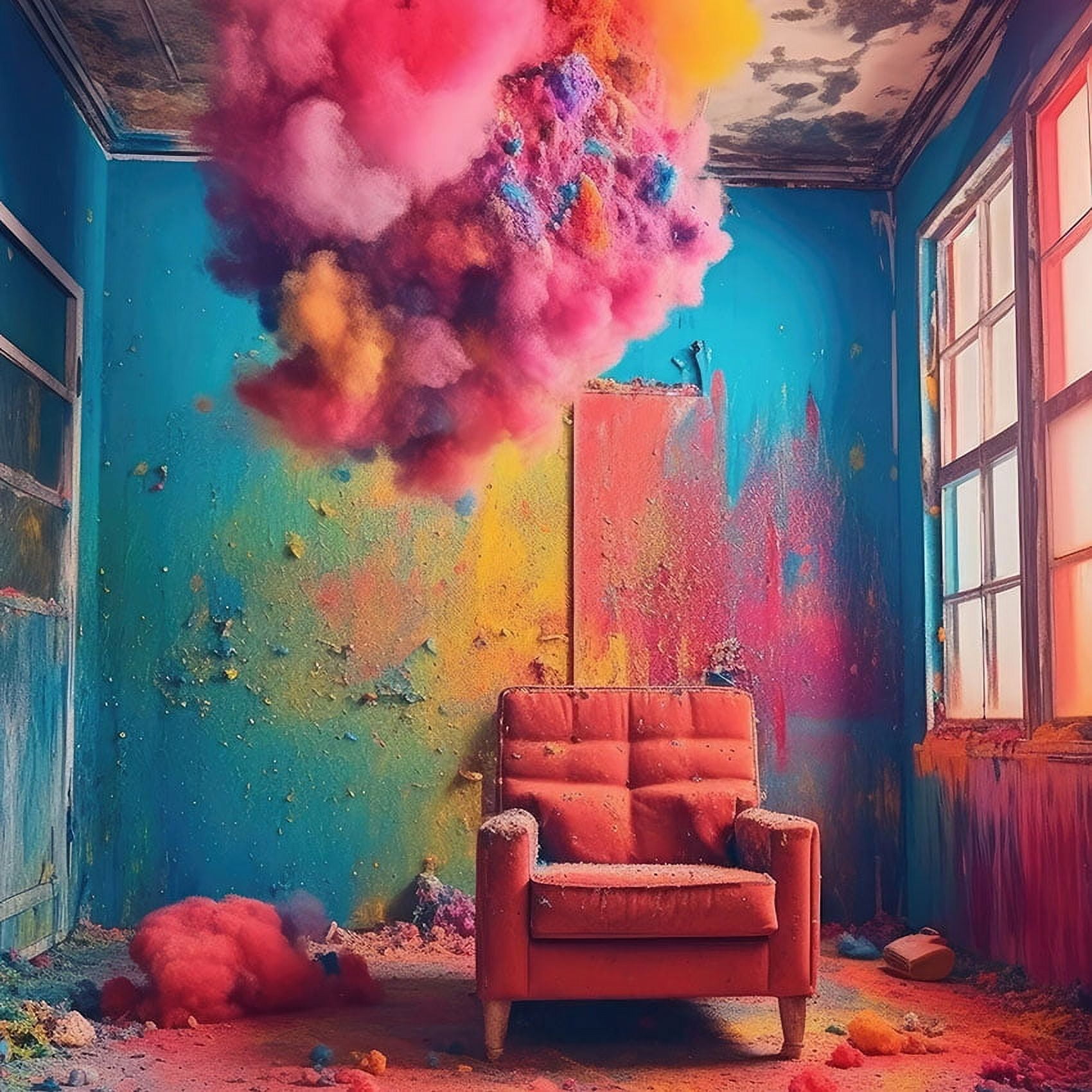 Retro Indoor Oil Painting Paint Kids Birthday Party Adult Portrait r