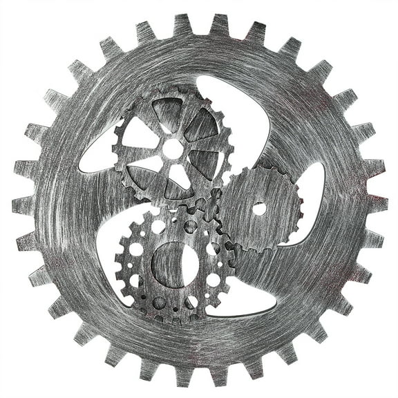Retro Industrial Gear Wall Dcor for Bars, Restaurants, and Living Rooms