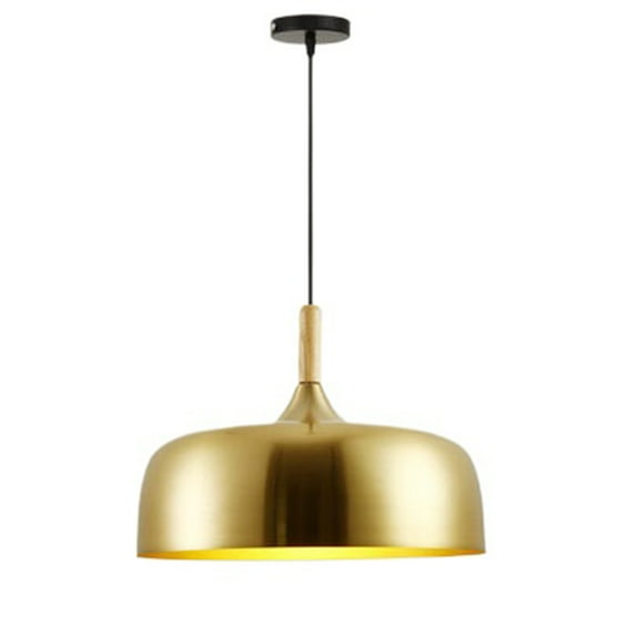 Retro Industrial Gold Pendant Light Fixtures for Over Kitchen Island, Simple Minimalism Metal Pendant Lighting for Dining Room Table, Vintage Rustic Hanging Lamp, Farmhouse Ceiling Chandelier