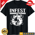 thumbnail image 1 of Retro Infest t-shirt brand new hardcore punk band t-shirt TE1942, LIMITED EDITION-TH67772, 1 of 2