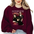 thumbnail image 1 of Retro Interview With The Vampire Vintage 90s Gothic Horror Movie Lestat Sweatshirt, for men & women, up to size 5XL, 1 of 3
