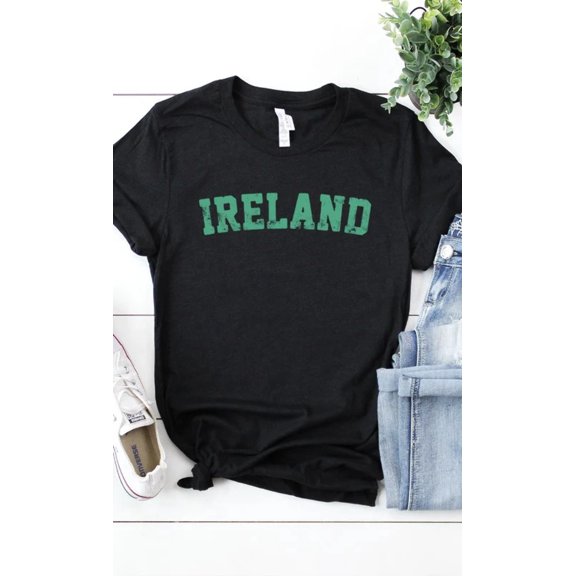 Retro Ireland Graphic Tee T-Shirt
