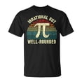 thumbnail image 1 of Retro Irrational But Well Rounded Pi Day Math Geeks Nerds TShirt, 1 of 6