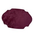 thumbnail image 1 of Retro Irregular Oval Placemat,Heat Resistant Non-Slip Dining Placemat,Elegant Artificial Leather Table Protector Mat for Home Dining Table, 1 of 8