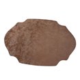 thumbnail image 1 of Retro Irregular Oval Placemat,Heat Resistant Non-Slip Dining Placemat,Elegant Artificial Leather Table Protector Mat for Home Dining Table, 1 of 8