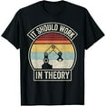 thumbnail image 1 of Retro It Should Work In Theory I Robotics Engineering T-Shirt, 1 of 4