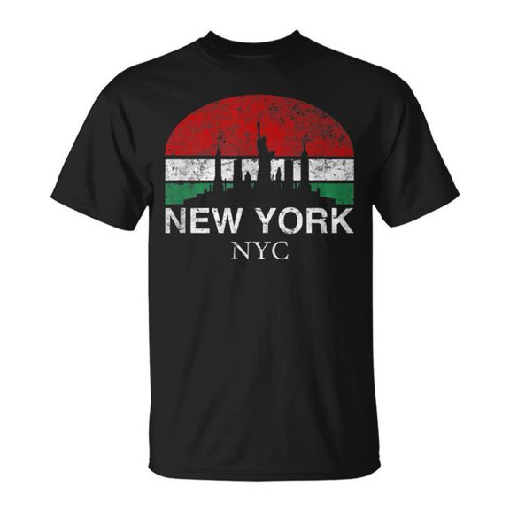 Retro Italian Nyc Vintage New York City UnisexT-shirt