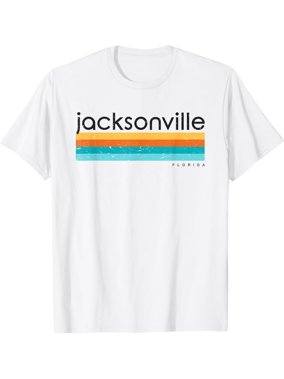 Retro Jacksonville Florida Fl T-Shirt