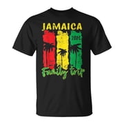 Retro Jamaica Family Vacation 2023 Jamaican Holiday Trip Unisex TShirt