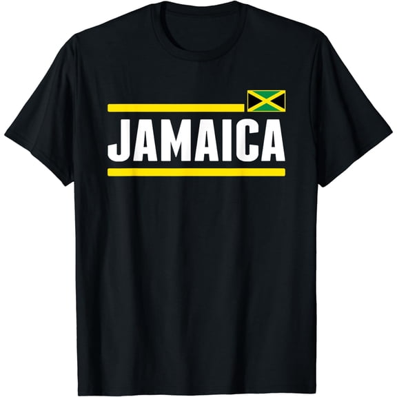 Retro Jamaica Flag Vintage Jamaican Men Womens Souvenir T-Shirt