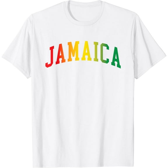 Retro Jamaica Reggae Vintage Jamaican Men Womens Souvenir T-Shirt