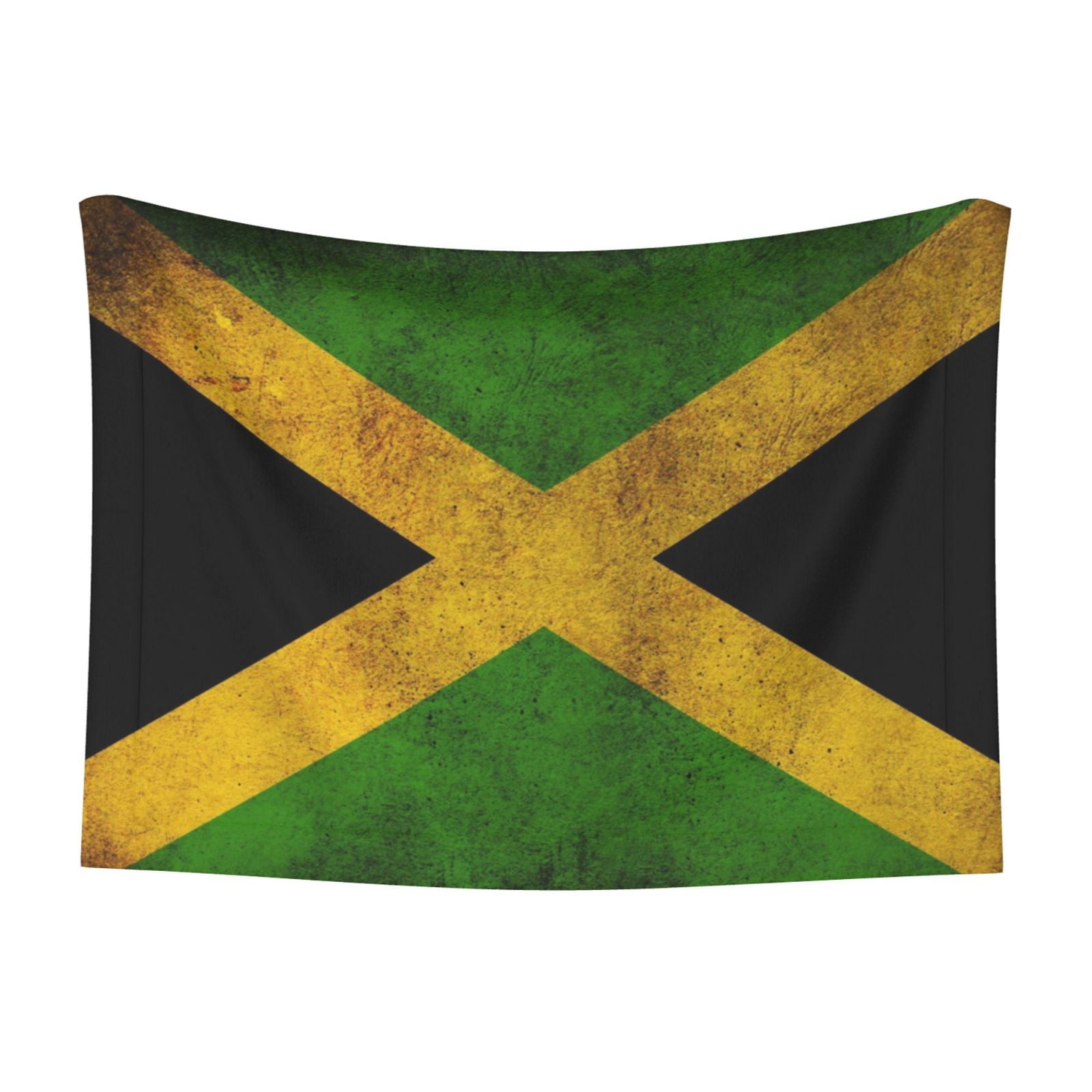 Retro Jamaican Flag Dog Blanket Soft Warm Flannel Cat Blanket Great Pet Throw for Cats Puppy Small Medium Large Dog