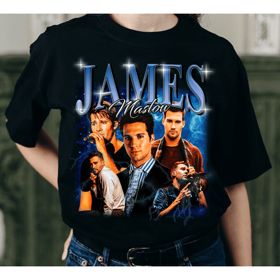 Retro James Maslow Shirt -James Maslow Tshirt,James Maslow T-shirt,James Maslow T shirt,Big Time Rush Tour T-shirt,Big Time Rush T shirt