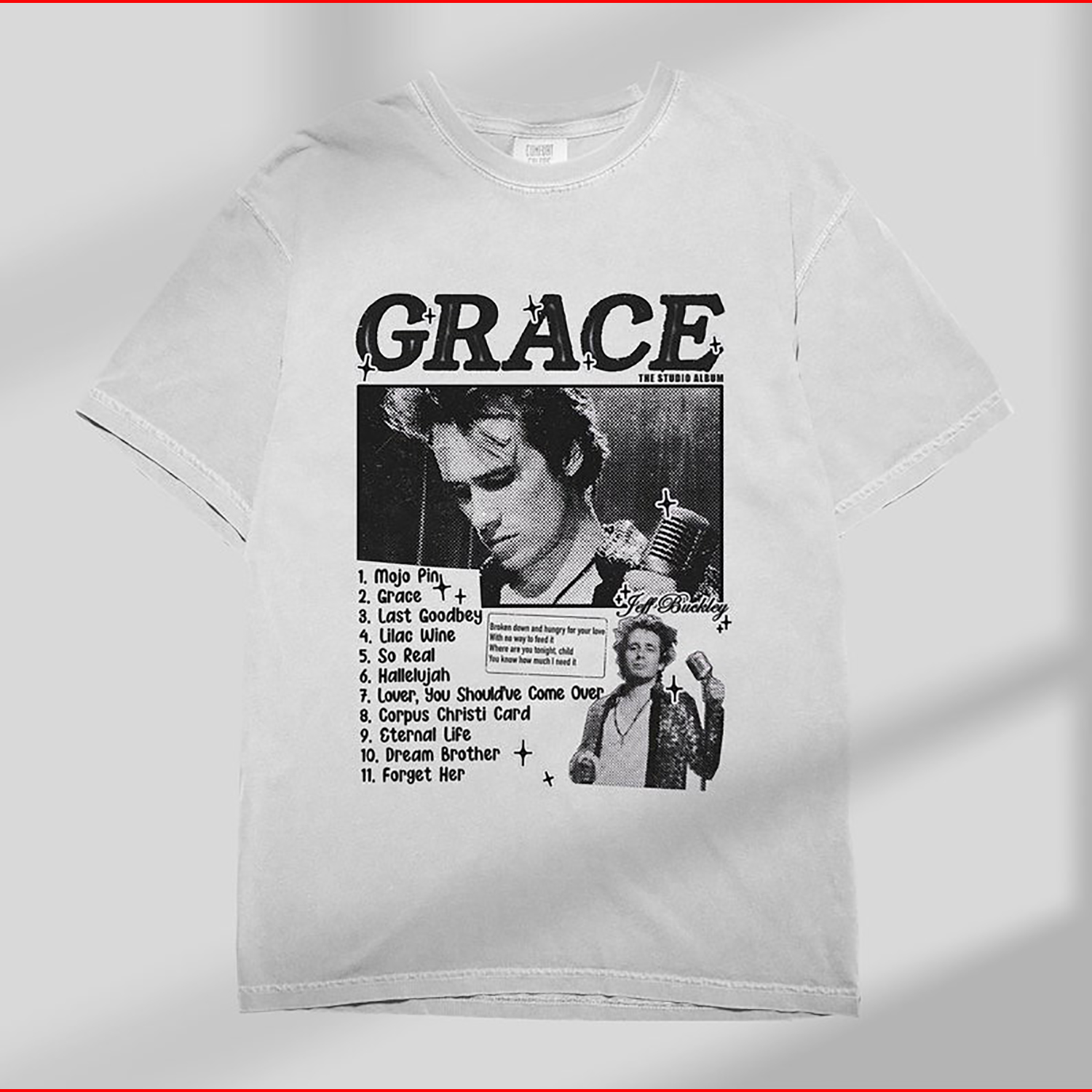 Retro Jeff Buckley Grace shirt