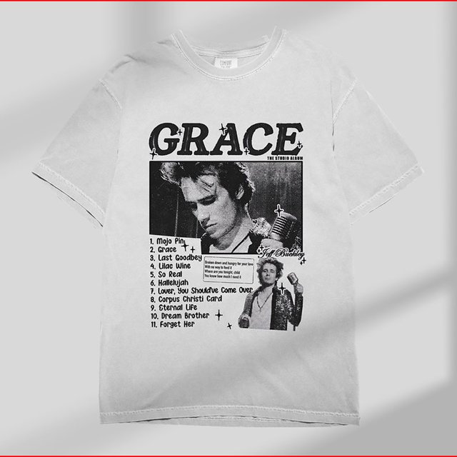 Retro Jeff Buckley Grace shirt