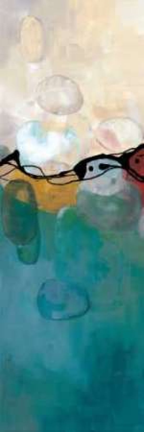 Retro Jewels I Canvas Art - Laurie Maitland (12 x 36)