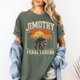 thumbnail image 1 of Retro Jimothy Raccoon Shirt, Funny Seattle Meme Legend, Feral Animal Tee Multicolor, 1 of 4