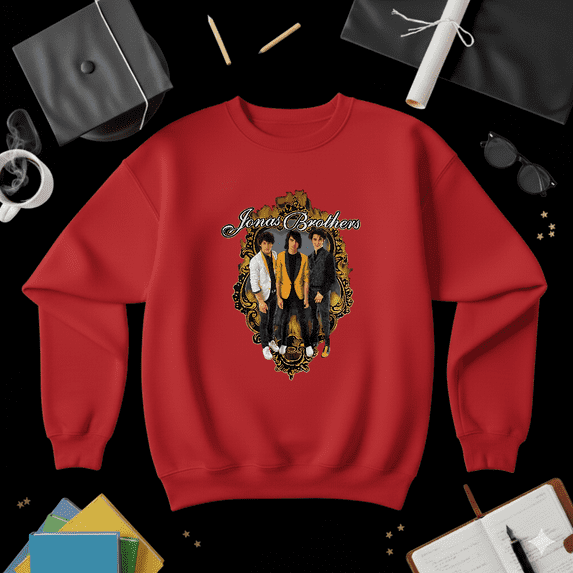 Retro Jonas Brothers 2023 Concert Merch Vintage Band Fan Sweatshirt V41293, up to size 5XL