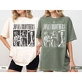 thumbnail image 1 of Retro Jonas Brothers Tour Shirt, Vintage Unisex T-Shirt, Gift Foe Fan Music Tee,Moss Color,Size L, 1 of 5