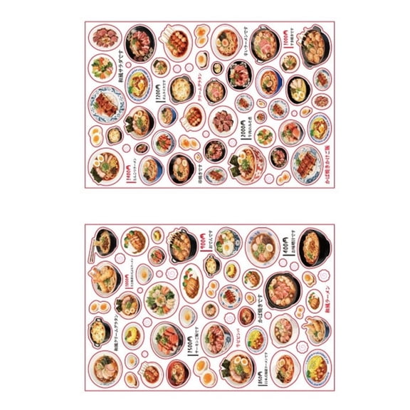 Retro Journaling Sticker Adhesive Paper Sticker For Handmade Art Craft Journal Planner Decoration Scrapbooking Project