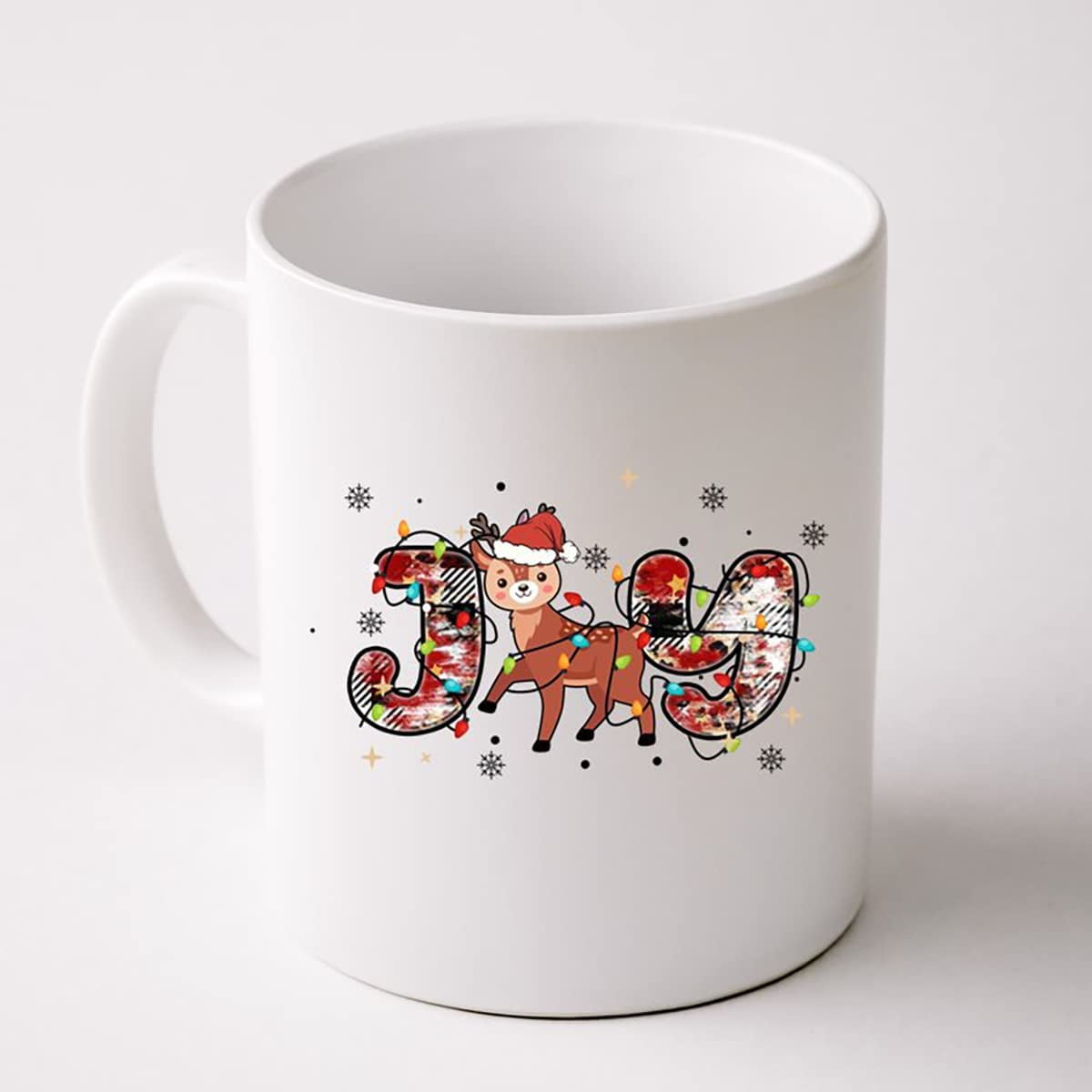 Merry Vintage Sled Children Christmas Coffee Mug